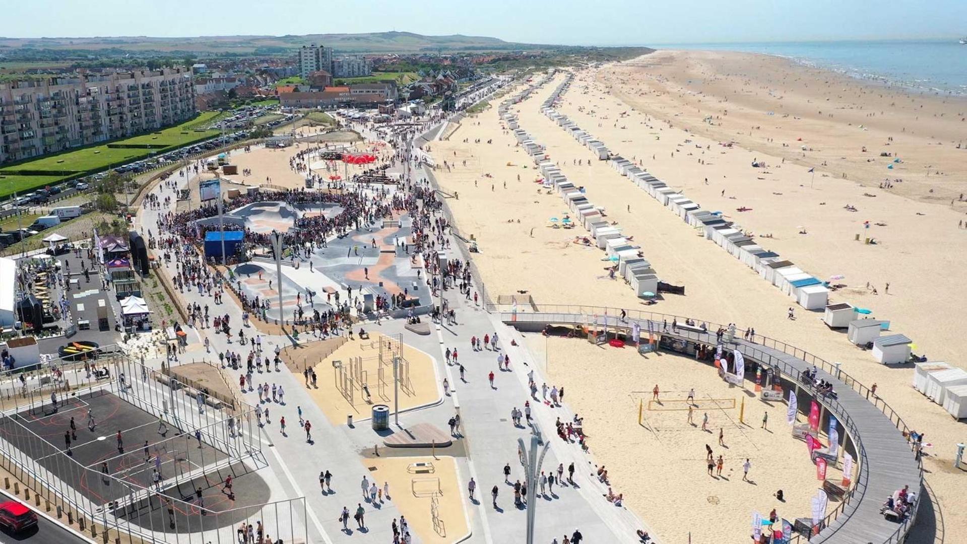 Appartement Luxe Vue Sur Mer Calais Plage 외부 사진