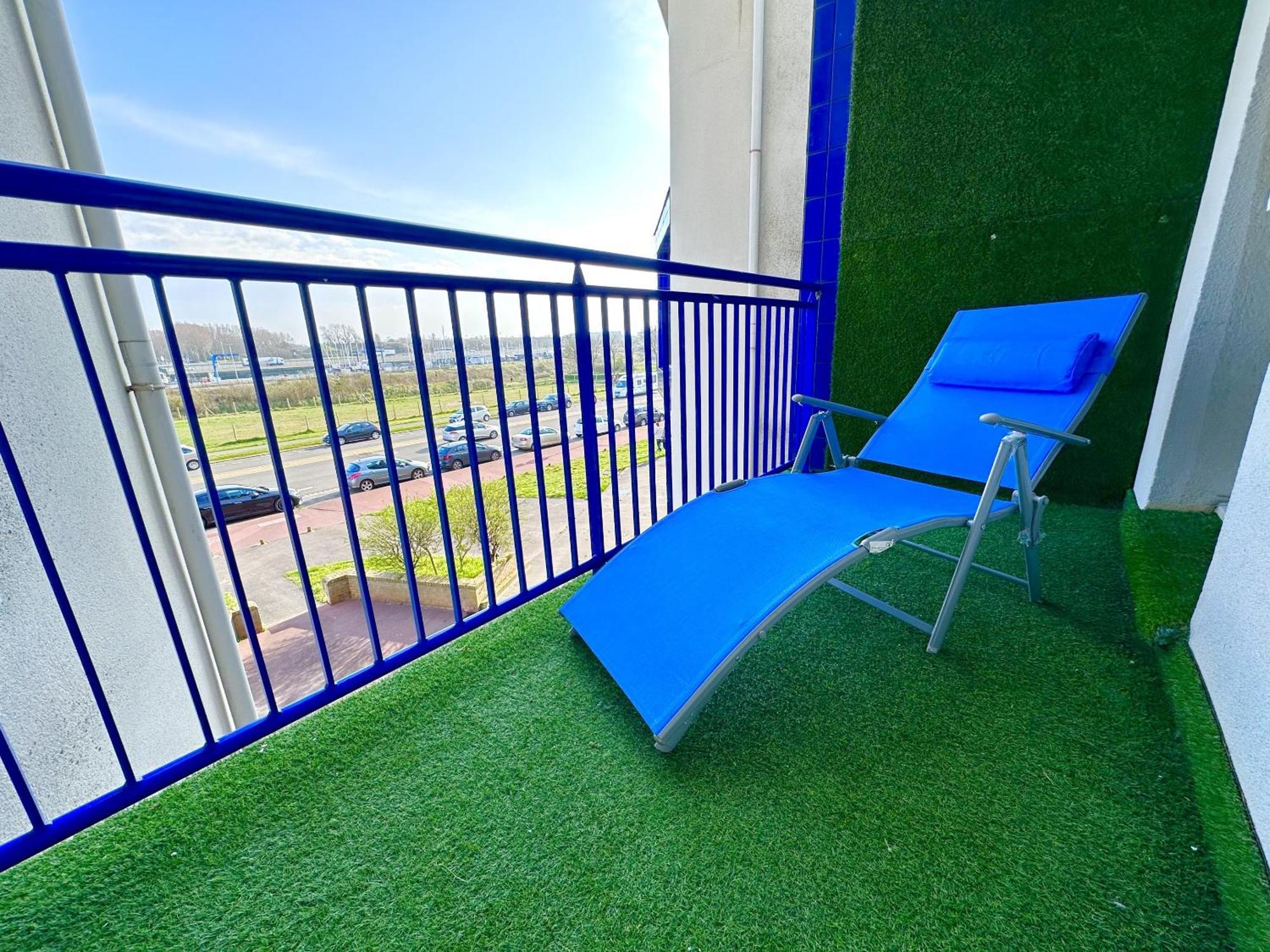 Appartement Luxe Vue Sur Mer Calais Plage 외부 사진